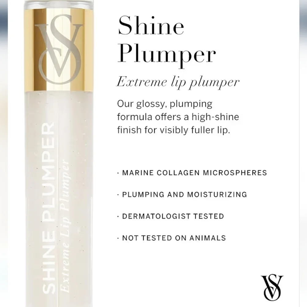 Victoria's Secret Shine Plumper Expreme Lip Plumper In Crystal Clear